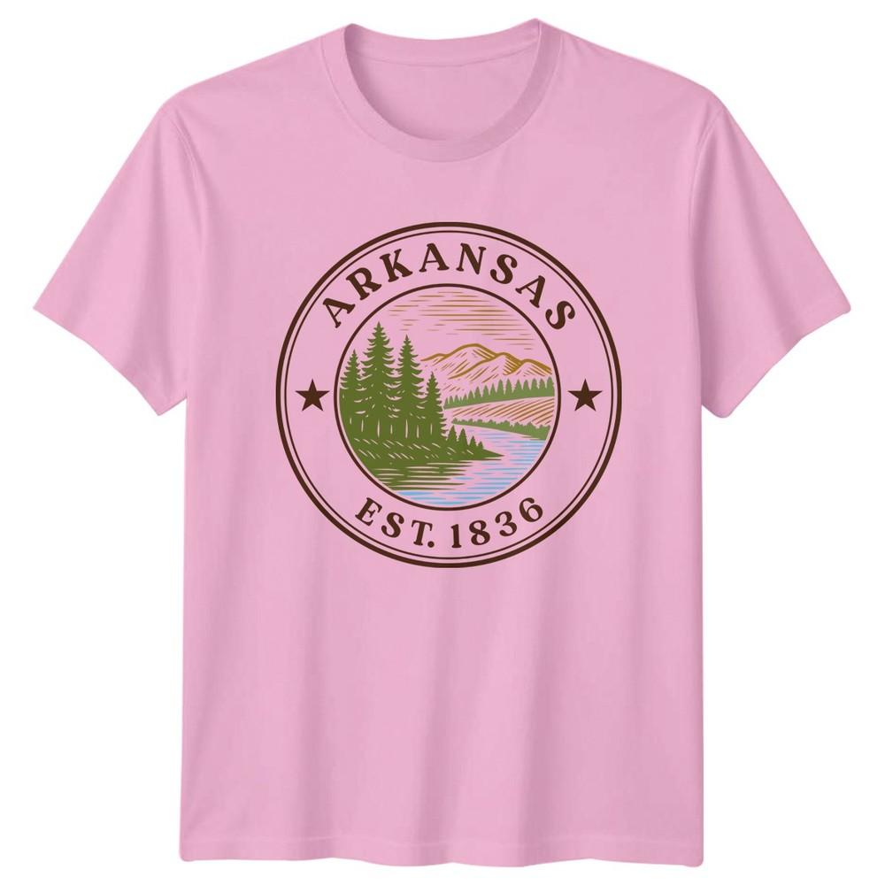 Arkansas Est 1836 TShirt Vintage State Pride Souvenir Gift For Him And Her