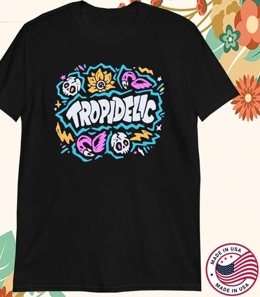 Tropidelic band hip hop band artwork T-shirt black Unisex All sizes Unisex T-Shirt