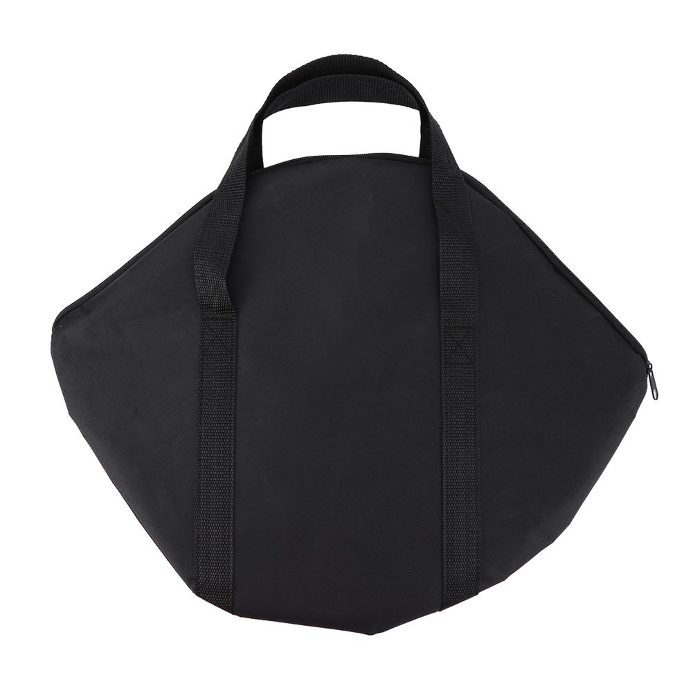 Сумка для сковороды для кемпинга с ручкой, износостойкая сумка для сковороды, водонепроницаемый органайзер для посуды для кемпинга, инструмент для барбекю на открытом воздухе для кухни
