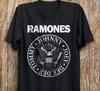 Винтажная футболка группы Ramones 90-х - Футболка Ramones, Унисекс футболка с туром группы Ramones