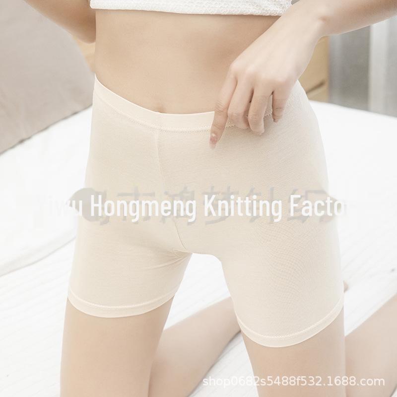 Четыре размера женские большие размеры модал анти-воздействие летние защитные брюки 3/4 с высокой талией