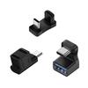 Адаптер для зарядки USB 3.1 Type C 10 Гбит/с PD100 Вт, разъемы Type C Male to Female U-образной формы 180 градусов для ноутбука, телефона, планшета