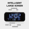Ночной свет, Bluetooth-совместимый динамик с беспроводной зарядкой 15 Вт, будильник с большим дисплеем