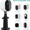 Arlo & Wyze Surveillance Camera Universal Aluminum Alloy Bracket (Black/White)