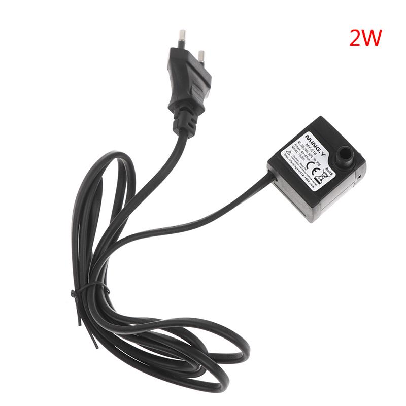 AC 220V 2/2.5W Вилка ЕС Погружной водяной насос Подходит для аквариума, фонтана, аэрации пруда с рыбами