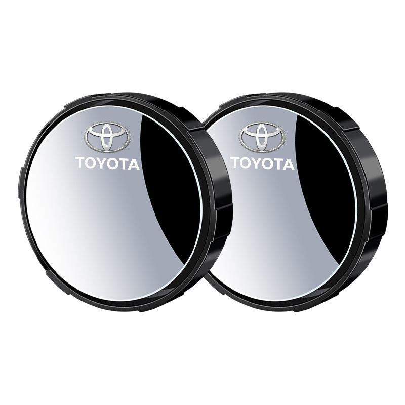 360 Degree Adjustable Blind Spot Mirror Car Auxiliary Rearview Convex Mirror Wide Angle Mirrors for Toyota Gazoo Racing Corolla TRD Yaris Auris Rav4