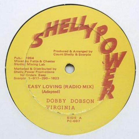 12-дюймовая пластинка DOBBY DOBSON - Easy Loving (Радио Микс) / Жизнь To PC007 Shelly Power 1994 США Регги, Ска и Даб