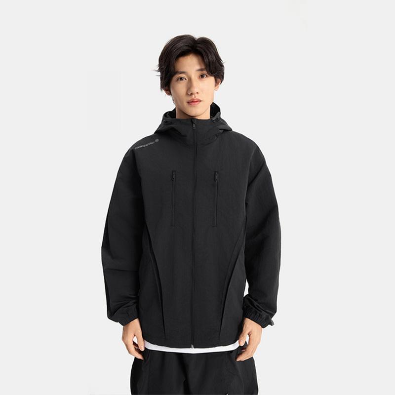 Мужской тренч Li Ning Черный AFDV349-4