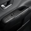 Для Hyundai Kona SX2 2026-2026 Автомобильный Тюнинг Стиль Углеродного Волокна Накладка на Подлокотник Двери Наклейка Крышка Кнопки Стеклоподъемника Аксессуары