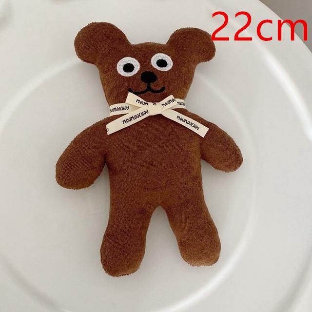 1pc 23cm  Plush Teddy Bear Toys Cute Stuffed Cartoon Movie Brown Figure Dolls Funny Gift for Kids Birthday