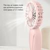 2025Portable Handheld Small Fan ABS Lightweight Cute Appearance USB Rechargeable Mini Fan