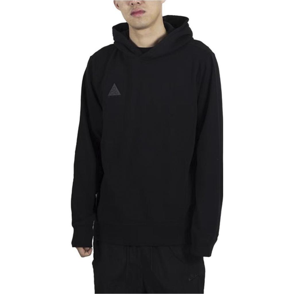 Nike ACG Hooded Pullover Sweatshirt Men Tops Black AT5500-011
