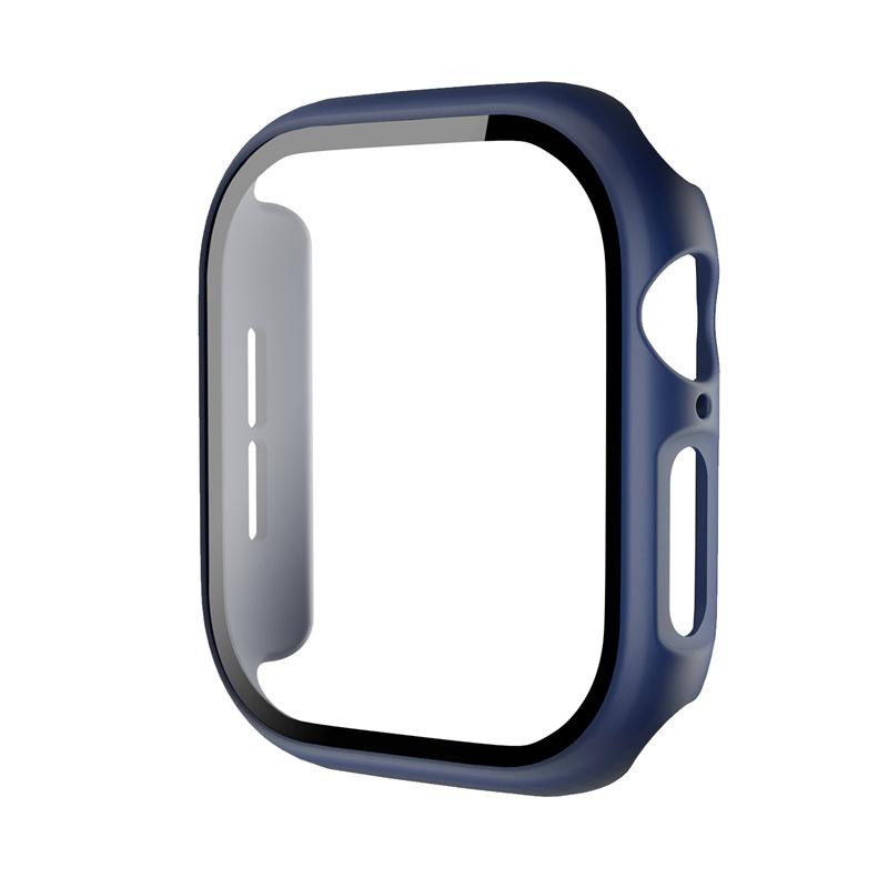 Закаленное стекло+чехол для Apple Watch серии 10 46 мм 42 мм бампер Защитный матовый жесткий чехол для ПК iWatch 42 46 Аксессуары