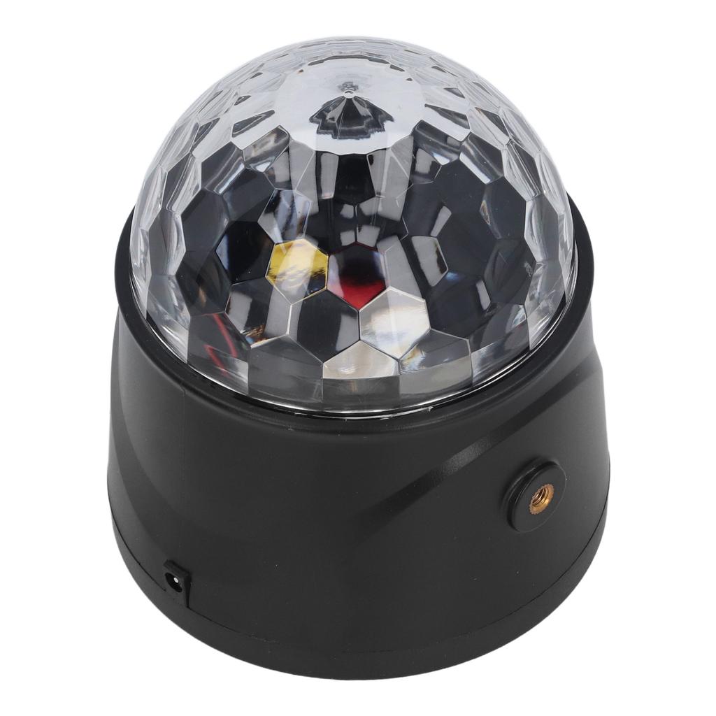 5V Colorful Rotating Stage Light USB 3 Music Activated Modes 7 Colors Voice Control Light Bulb for S