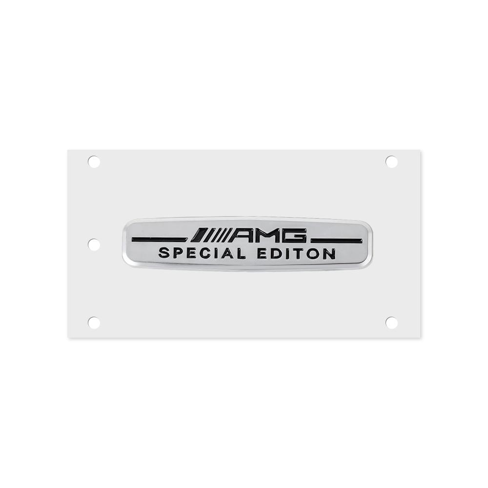 EJG4 3D AMG SPECIAL EDITION Badge Car Interior Exterior Decoration Metal Sticker for Mercedes Benz W176 W212 W204 W108 W196 W168 W205