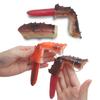 Эластичная игрушка-сквиш в виде крабовой клешни, мягкий эластичный брелок для снятия стресса и fidget для детей и взрослых, реалистичный симулятор, гаджет для декомпрессии, брелок-подвеска