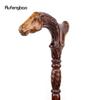 Лошадь Коричневая деревянная модная трость декоративная вампирская косплей вечеринка деревянная трость Хэллоуин булава палочка посох 93 см