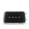 Grille-pain - SMEG - TSF02BLEU - 4 Tranches - 6 Niveaux De Dorage - Noir