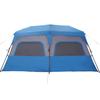 Family Tent for 10 Persons Blue Quick Release Waterproof