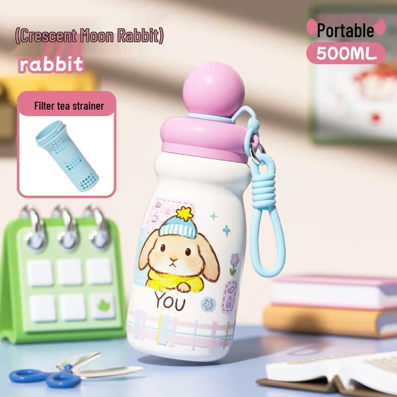 Cartoon Kids Insulated Water Bottle