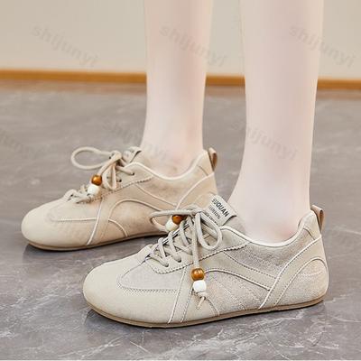 Модная женская обувь на доске Осень Новая Винтажная мода Перекрестная шнуровка Удобная повседневная обувь Легкая мягкая подошва Уличные нескользящие кроссовки