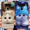 Чехол-крышка для LG V40 ThinQ Для LG V35 V35+ ThinQ Мягкие ТПУ Силиконовые Чехлы Модный Цветочный Милый Рисунок Funda Для LGV40 ThinQ Capa