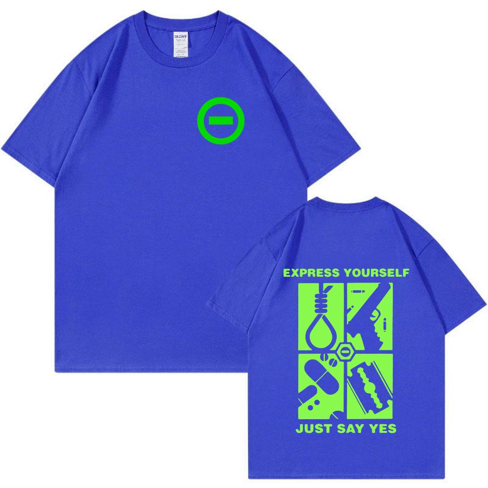 Type O Negative Express Yourself Just Say Yes T ShirtUnisex Gothic Metal Rock Band T Shirts Cotton Casual Harajuku T-shirts