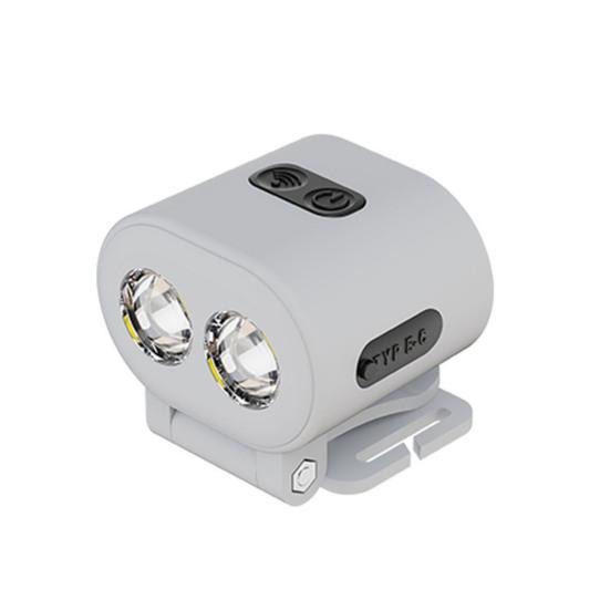 Клип-фара с датчиком движения, без помощи рук, ультраяркий, регулируемый, перезаряжаемый, водонепроницаемый, для рыбалки, бега, кемпинга, запястья