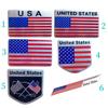 Наклейка со значком эмблемы автомобиля с флагом США