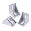 5Pcs/set Fasteners Angle Bracket 90 Degree Corner Support Bracket Durable L-Shaped Connector
