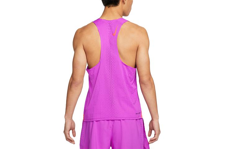 Nike Мужской топ для бега Фиолетовый DM4625-551