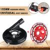 125MM Diamond Grinding Wheel Disc Bowl Shape Grinding Cup 5""Angle Grinder Grinding Dust Shroud Concrete Granite Stone