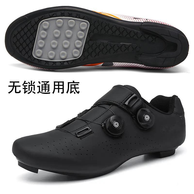 Новые туфли для шоссейного велоспорта, мужские туфли для горного велоспорта, велотуфли с замком для шоссейного велосипеда, мужские и женские велотуфли