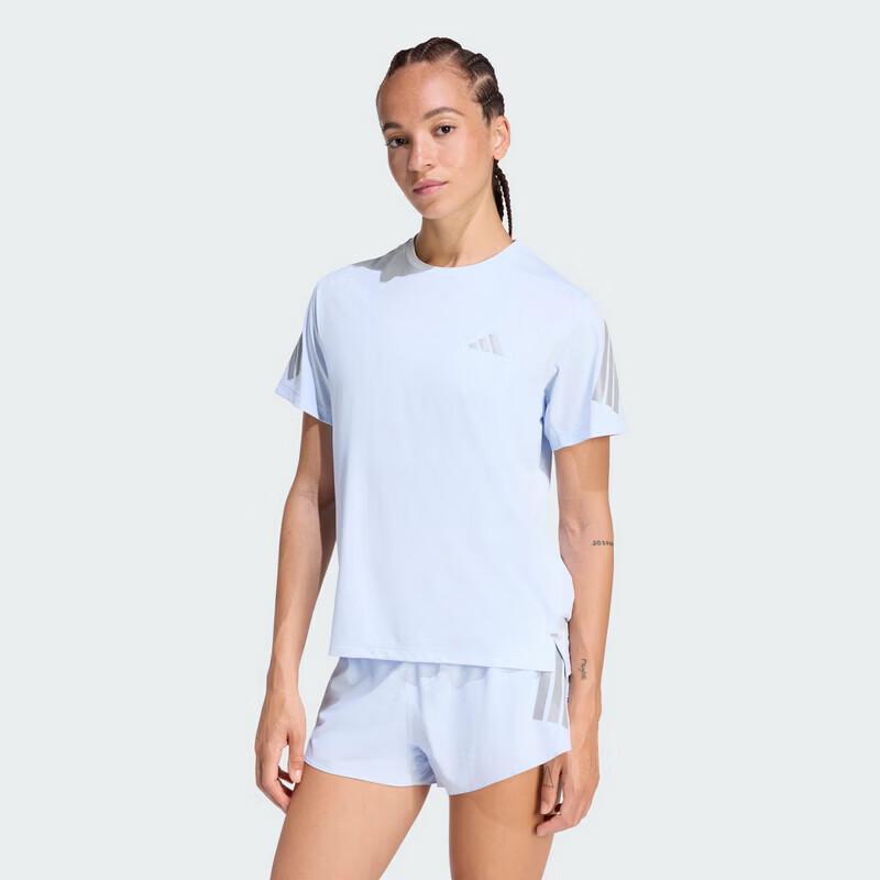 adidas Женский короткий топ для фитнеса на открытом воздухе