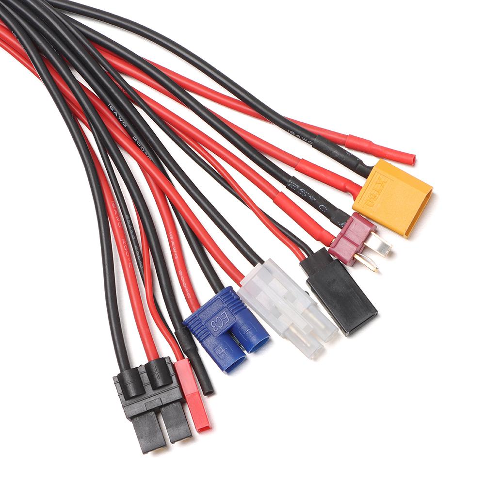 Запасной кабель для аккумулятора Lipo Line RC, зарядный адаптер, многофункциональный разъем для зарядки, разветвитель зарядного устройства