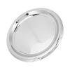 Rustless Steel Food Platter Raised Anti Spill Display Plate Easy To Clean Storage Tray  For Drinks
