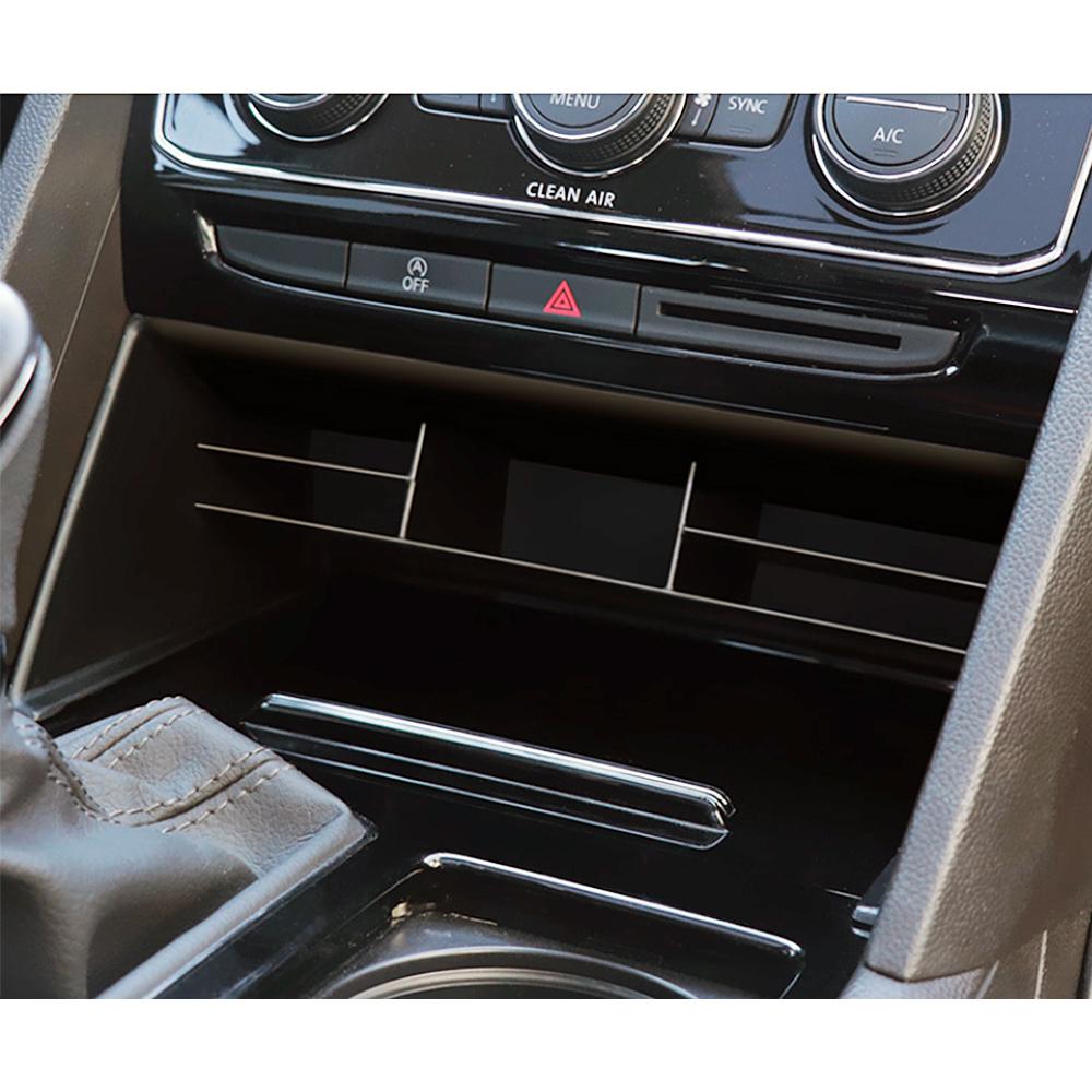 For Volkswagen VW Teramont Atlas 2017- Central Console Container Storage Box Refit Holder Tray Car Stowing