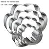 4Pcs/Set Biscuit Resistant Mold Heat Non-stick DIY Dog Bones/Claws Cookie Mold Kitchen Utensils
