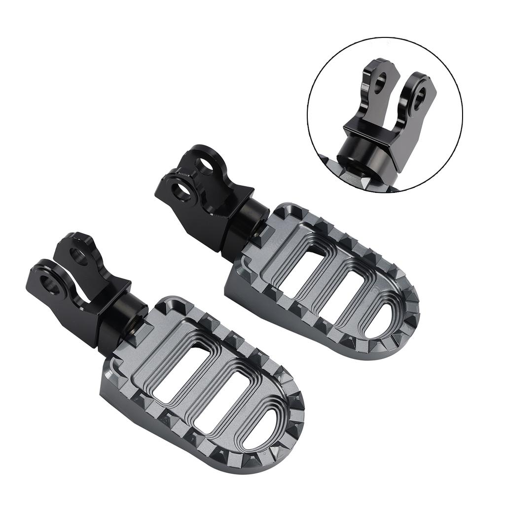 Front Footrests Foot Pegs Fit for HONDA CL250 CL300 CL500 Trail 125 2023-2024