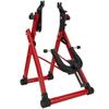 Aluminium Alloy Red Simple Convenient Bicycle Wheel Truing Stand Home Bike Repair Maintenance Support Tool Accessory