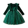 Girls' Tulle Dress - Gradient Princess Party Gown