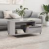 Coffee Table, Grey Sonoma Oak 90x49x45 Cm, Wood-based