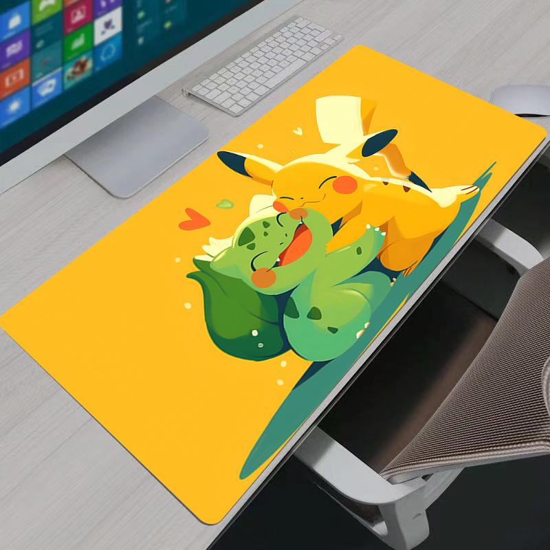 Pokemon Pikachu Mouse Pad Gamers Large Computer Extended Game Mousepad Desk Mat Keyboard Rubber durable Durable Carpet