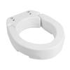 VEVOR Raised Toilet Seat, 136.1 kg Load Capacity, 88.9 mm Lift Height, Commode Elevated Toilet Seat Riser with Enlarged Opening for Seniors, Elderly