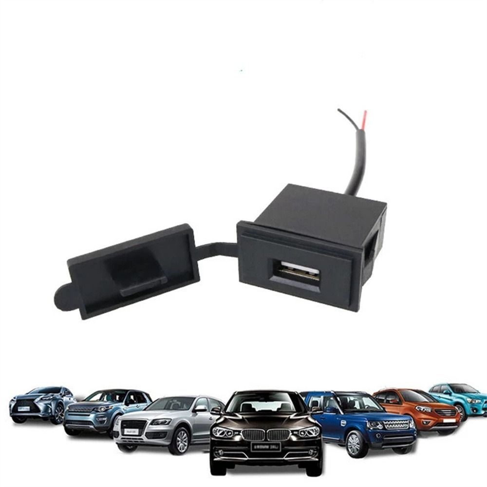 Pphone Charger Adapter Outlet USB Charger Socket Power Adapter Charging Station USB Car Charger