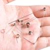 20PCS Wire Diameter 0.3mm Micro Mini  304 Stainless Stee Torsion Spring  For Jewelry
