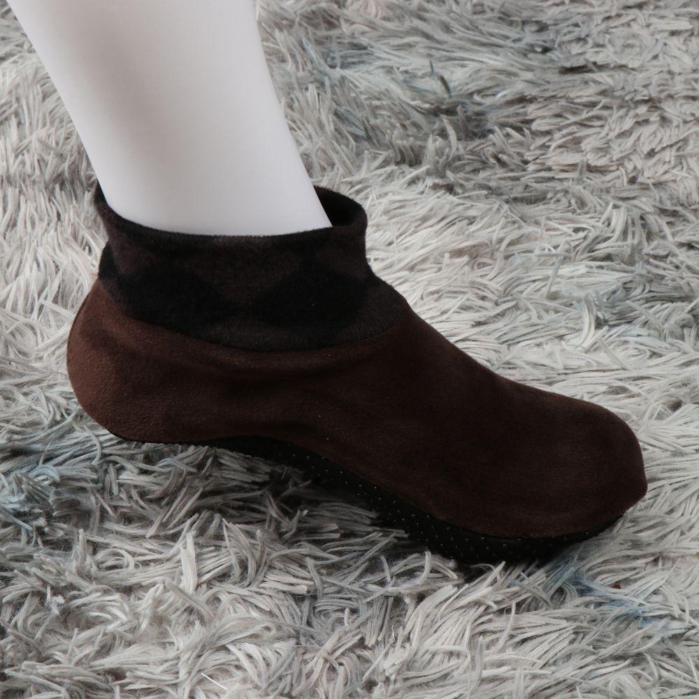 Термоноски мужские леопардовые зимние теплые утолщенные носки для сна противоскользящие носки для пола