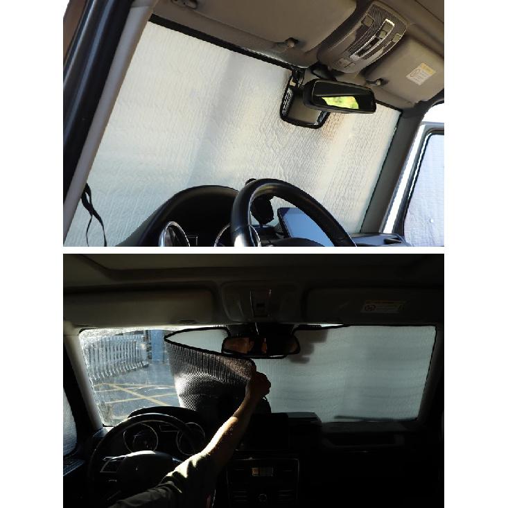 For Mercedes-benz G-Class W463 2004-2018 Car Windshield Sun Shade Front Window Curtain Summer UV Refletive Sun Protection Cover