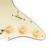 Musiclily SSS Strat Pickguard for Ceramic Humbucker Strat Electric Cream Pro-SE ST-DPHC Pre-wired Single-Size Guitar, 3-Piece