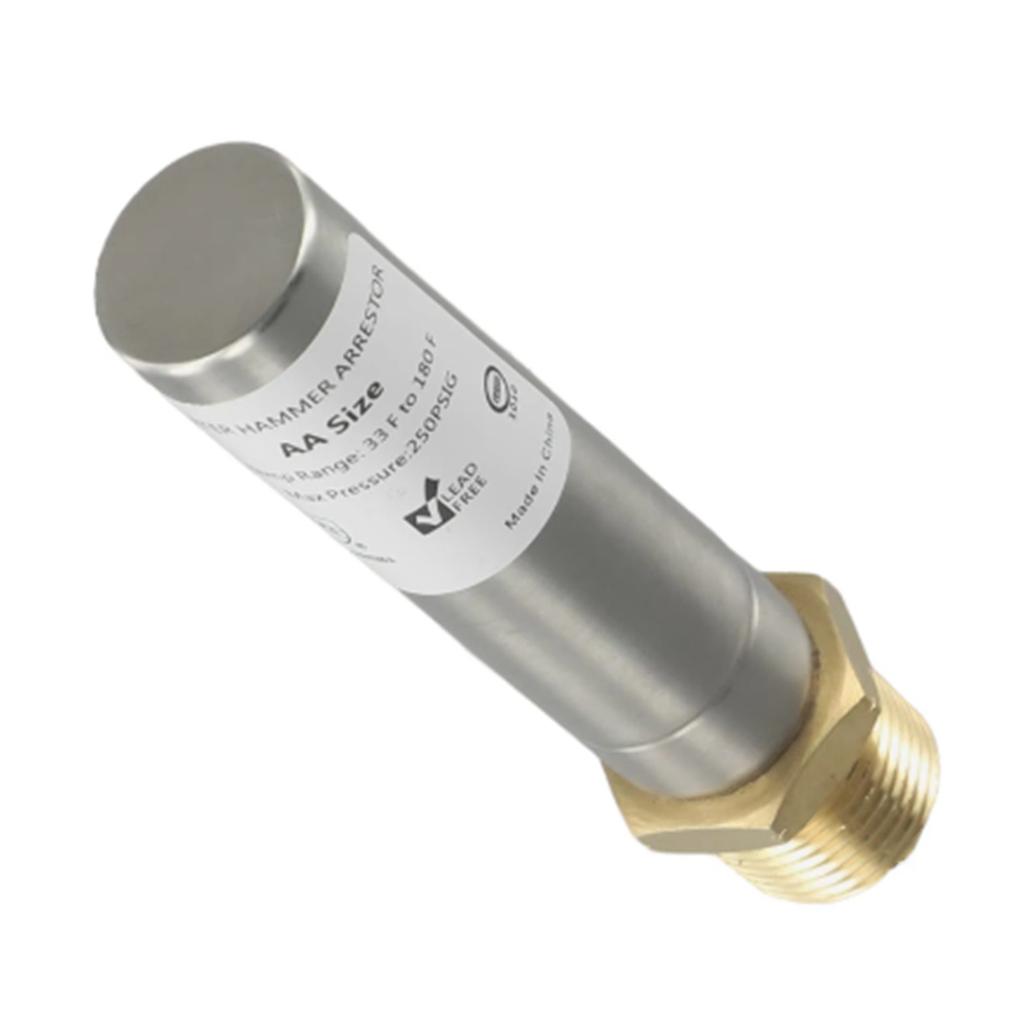 Стиральная машина Посудомоечная машина Труба Шумоподавитель 1/2-дюймовая резьба Гидравлический удар Амортизатор для тихой работы прибора Прочный